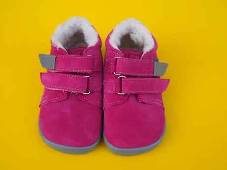 Detské zimné topánky beda barefoot s membranou, beda,23 - 28