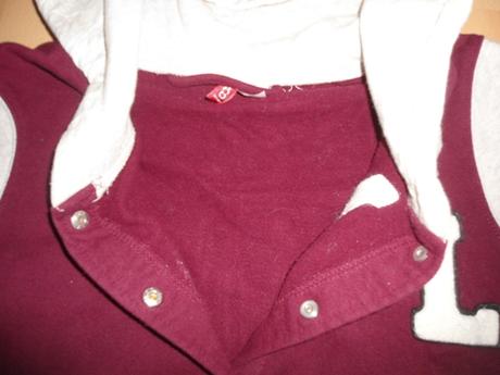 Dievcenska bordova mikina, h&m,176