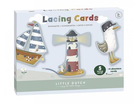 Little dutch navliekacie korále, šnurovacie karty,