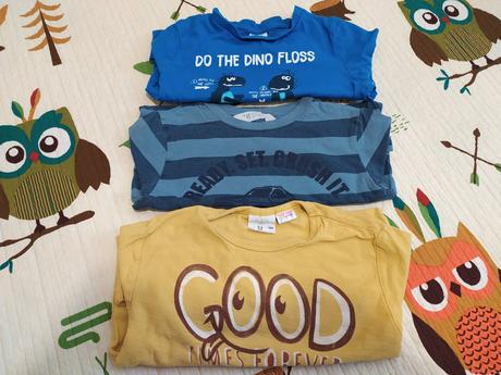 Tričká s dlhým rukávom 104, h&m,104