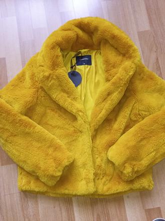 Jemná kožušinka kabátik veľ.38, gate,38