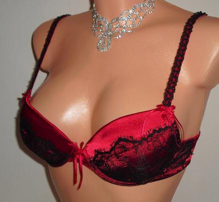 Sexy cervena podprsenka, 75c