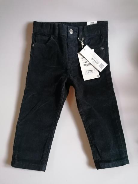 Zara menčestrové nohavice 86, zara,86