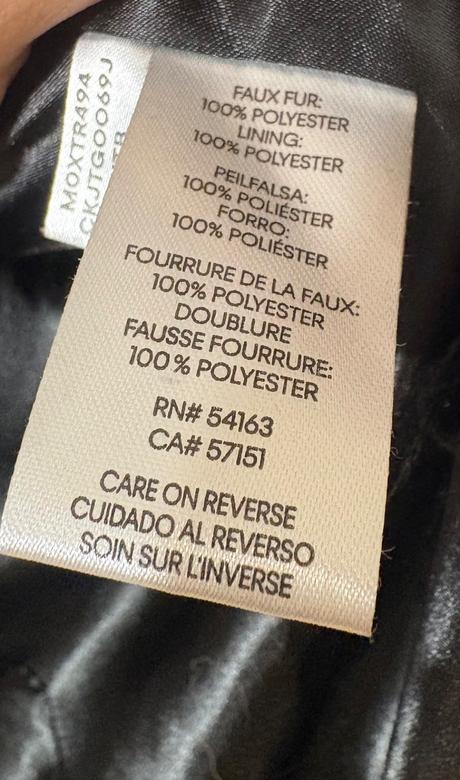 Calvin klein kožušinková vesta l z usa, calvin klein,l