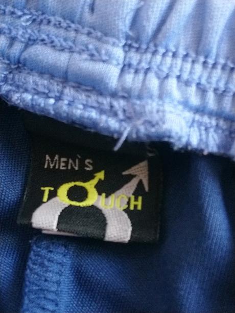 Pánske modré šortky, men s touch, xxl, xxl