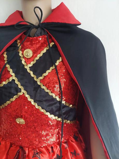 Pirátka / námorníčka karnevalový kostým 134-140,