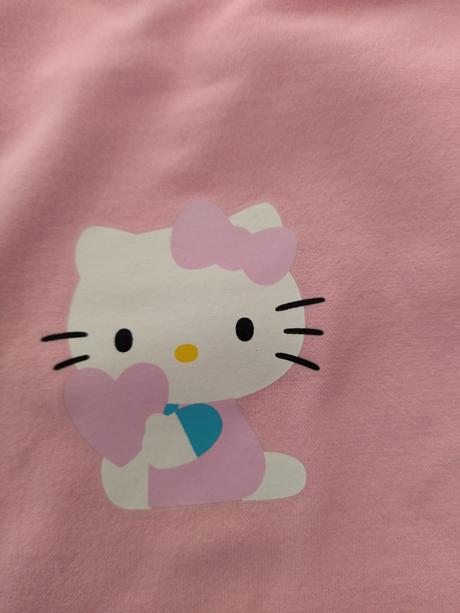 Termo tričko s dlhým rukávom hello kitty, sanrio,134 / 140