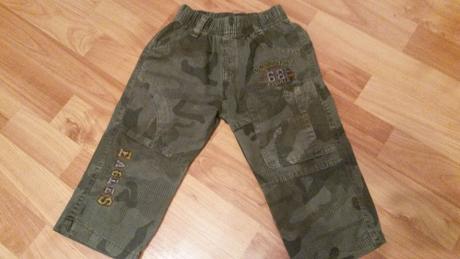 Maskacove nohavice na jar/jesen, 80