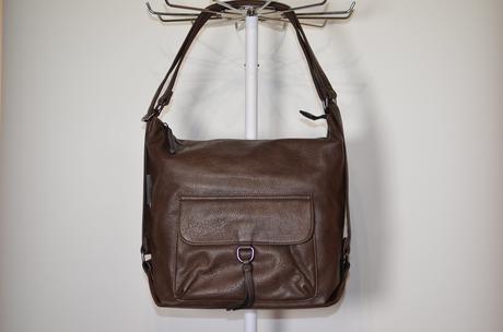 Hnedá kabelka-kabelkoruksak,