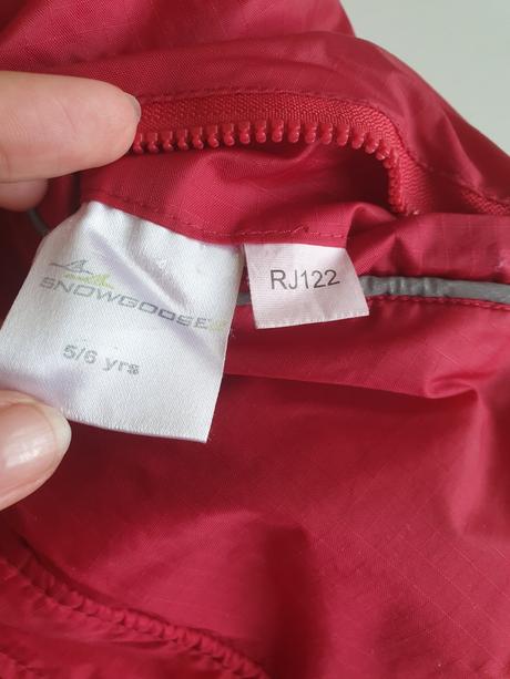 Obojstranná bunda 116/122, 122