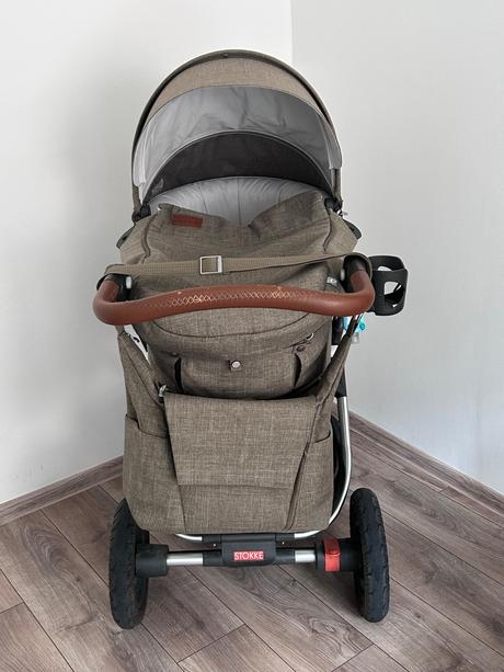 Stokke trailz terrain nordic green 3 kombinácia., stokke,stokke trailz terrain