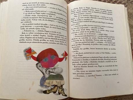 Krásna stará kniha pippi dlhá pančucha lindgr,