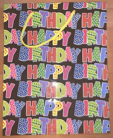 Darčeková taštička hbd,