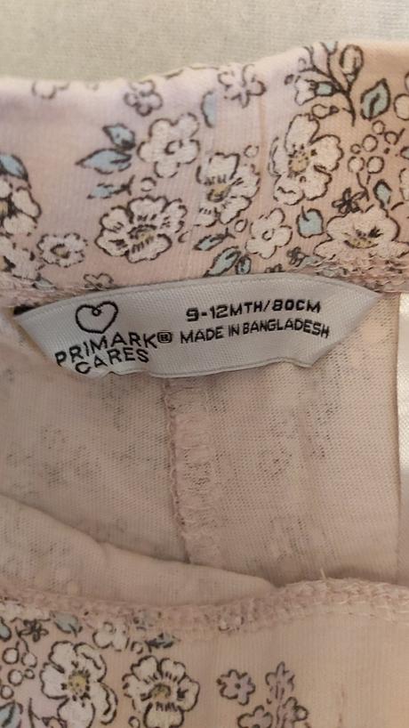 Šortky kvety primark 80, primark,80