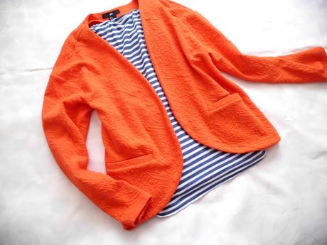 Úplet tmavooranžové, h&m,m