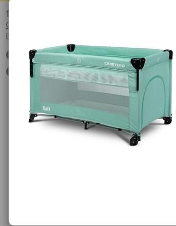 Caretero cest. postieľka + matrac, šírka (cm): 75,dĺžka (cm): 80