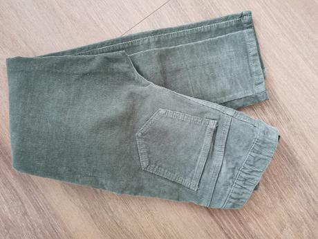 Menčestrove nohavice, h&m,128