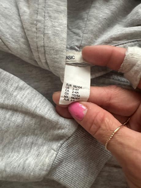 3 mikiny h&m, h&m,104