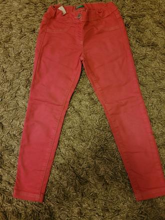 Tenké nohavice, benetton,122