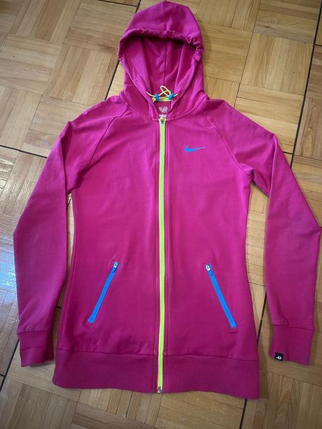 Dámska ružová mikina nike, nike,s