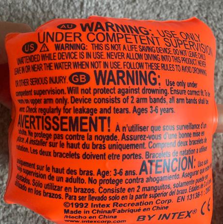 Rukávniky na plávanie,