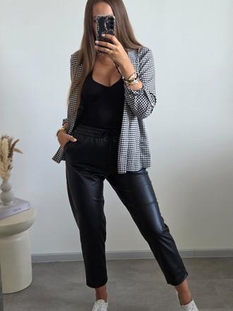 Zara koženkové nohavice xs/s, zara,s / xs