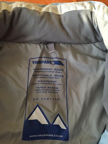 Lyžiarska bunda trespass, l