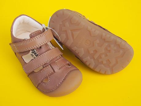 Detské kožené barefoot sandálky bundgaard, bundgaard,19 / 20