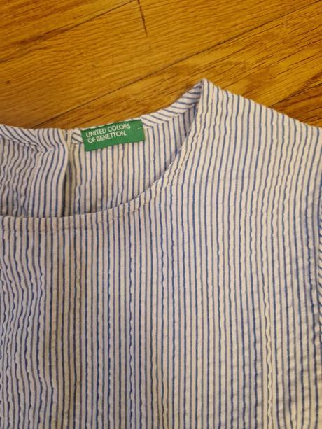 Lahucky plqzovy top benetton 140-150cm, benetton,140