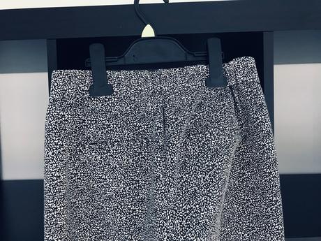 Nohavice reserved čiernobiele, reserved,34