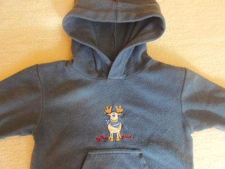 Flísová mikina jeleň, tcm,86