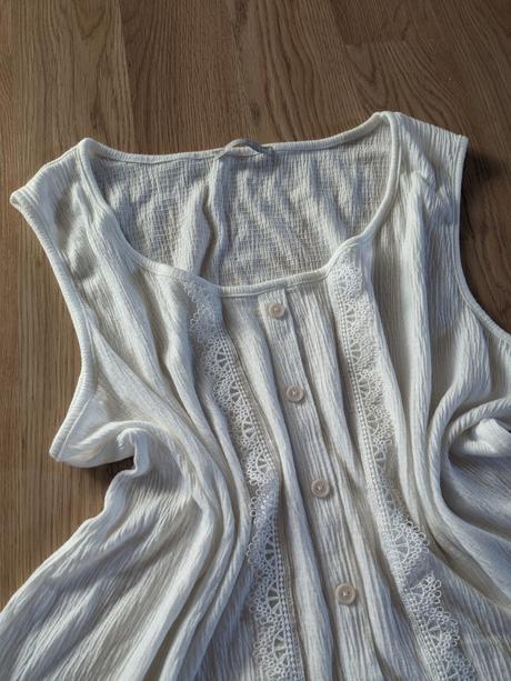 Romantická vintage blúzka, gate