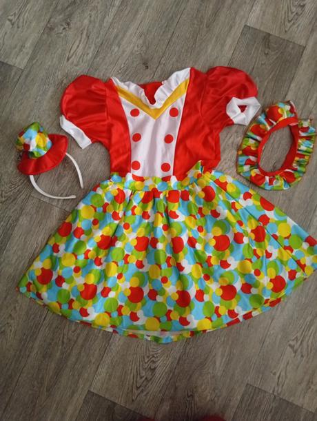 Kostým na karneval - klaun, 