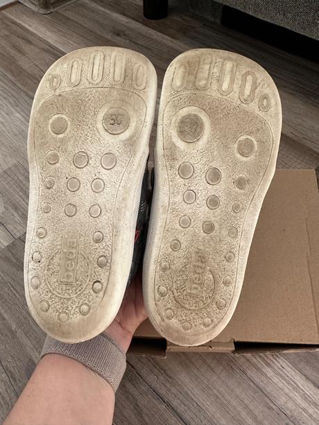 Plátenky beda velkost 30 barefoot, beda,30