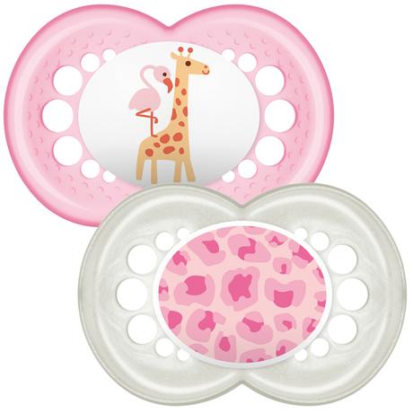 Mam silikónový cumlík original nature 2 ks, 6m+, mam