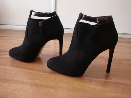 Topánky stradivarius čierne- veľkosť 38, stradivarius,38