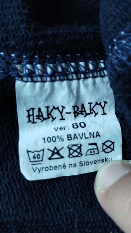 Tepláky na traky 'švárny šuhajko', 80