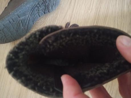 Teplé kožené čižmy super stav veľ 34 zn. klaveness, 34