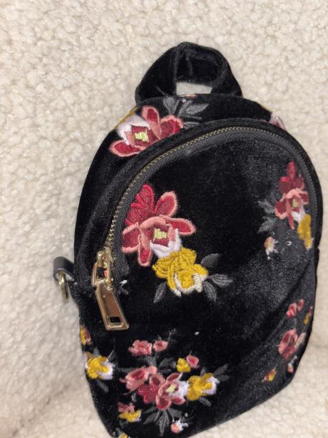 Zamatová crossbody kabelka/ruksak zara, zara