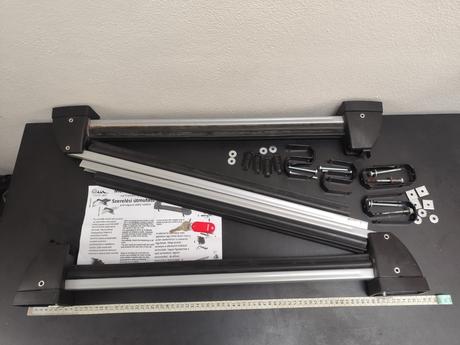 Strešný nosič na lyže amos bis ski-lock-5, 