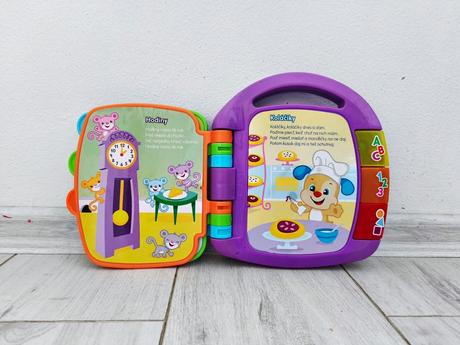 Kniha riekaniek fisher price, 
