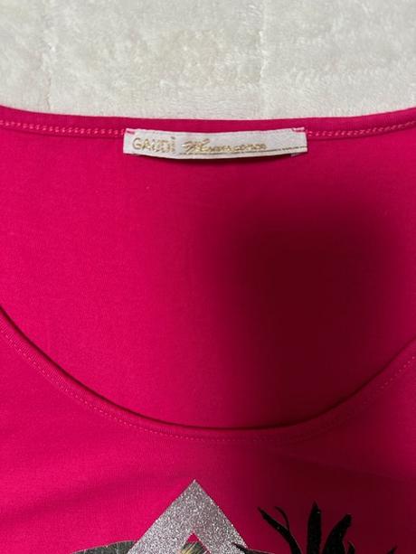 Krásne cyklámenové tielko zn. gaudi originál, gaudi,m