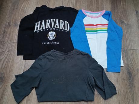 Tričká s dlhým rukávom, 128