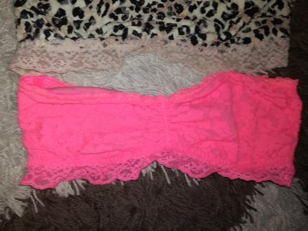 Ružová podprsenka, h&m,m
