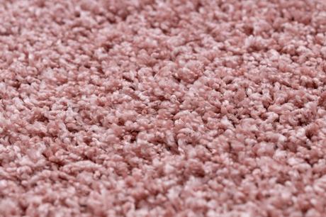 Behúň soffi shaggy 5cm svetlo ružový - 60x300 cm,