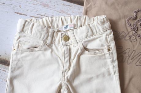 Setík nohavice + tričko, h&m,110