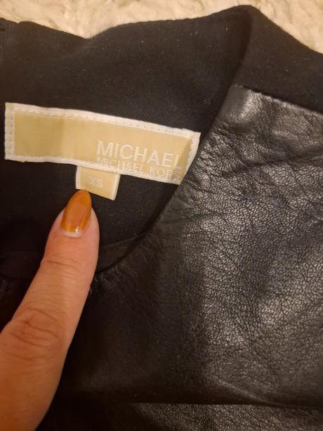 Michael kors koženkové tričko, michael kors,xs