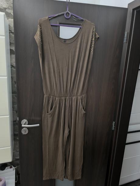 Nohavicový overal, s