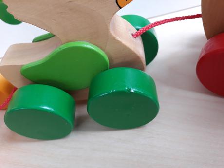 Drevené ťahacie kačičky goki,