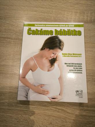 Kniha čakáme bábätko - ako nová, 